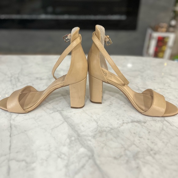 Vince Camuto Beige Chunky Heel Sandal - Picture 3 of 3